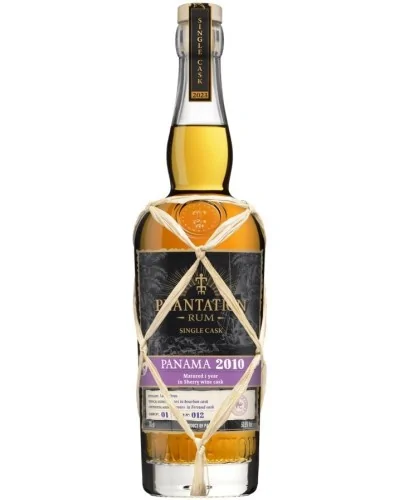 Plantation Rum Panama 2010 Matured 1 Year In Sherry 750ml - 