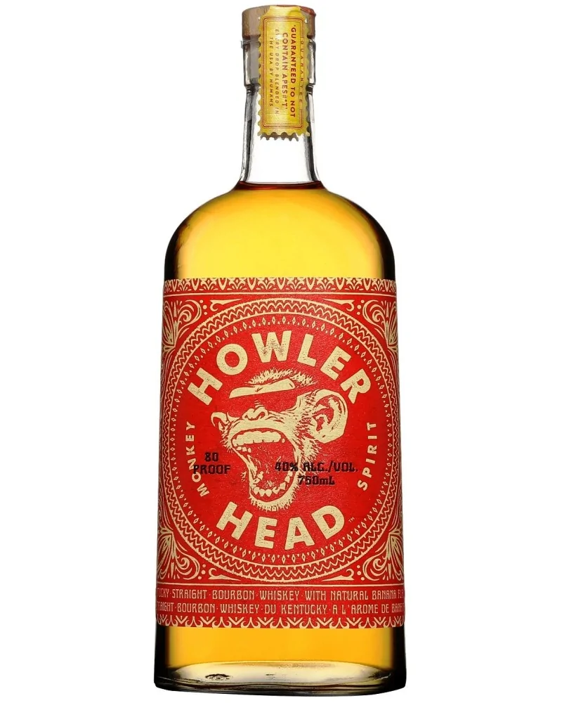 Howler Head Monkey Spirit Banana Flavored Whiskey 750ml - 