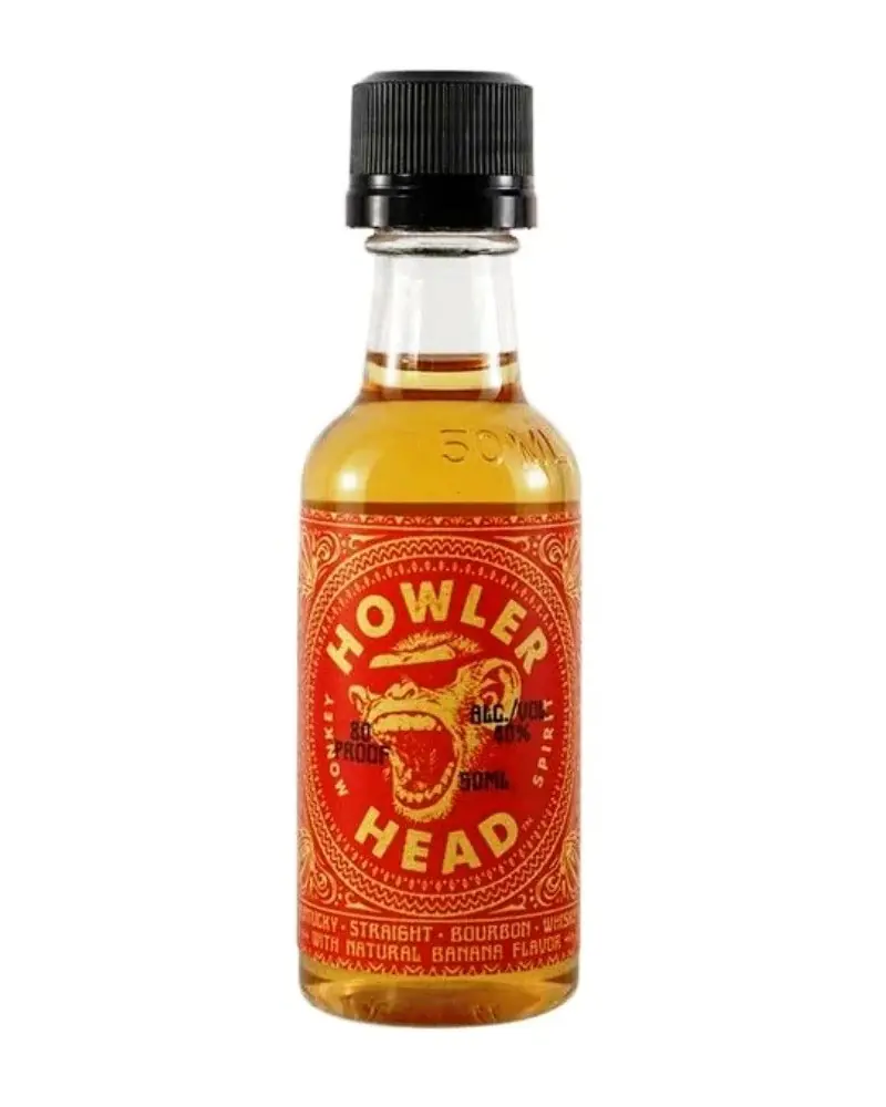 Howler Head Monkey Spirit Banana Flavored Whiskey 50ml - 