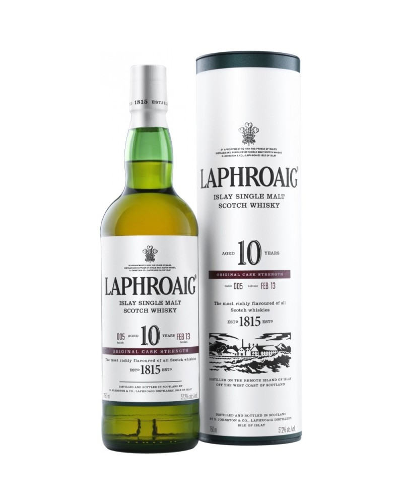 Laphroaig Scotch Single Malt 10 Year 750ml - 