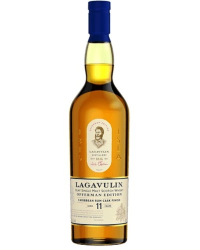 Lagavulin Offerman Edition 11 Years Old Caribbean Rum Cask Finish 750ml - 