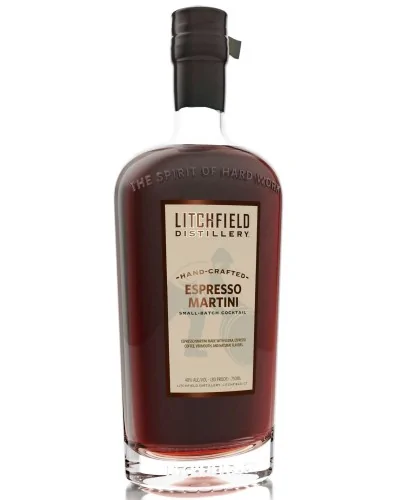 Litchfield Small Batch Hand Crafted Espresso Martini Cocktail 750ml - 