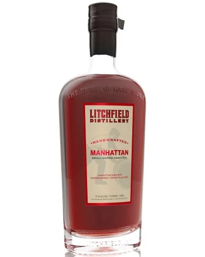 Litchfield Hand Crafted Manhattan Small Batch Cocktail 750ml - 