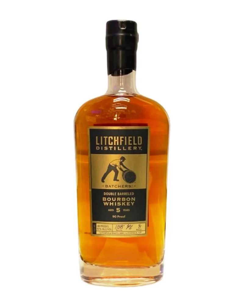 Litchfield 5 Year Old Double Barrel Bourbon Whiskey 750ml - 