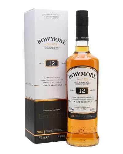 12 Year Single Malt Islay Bowmore 750ml - 