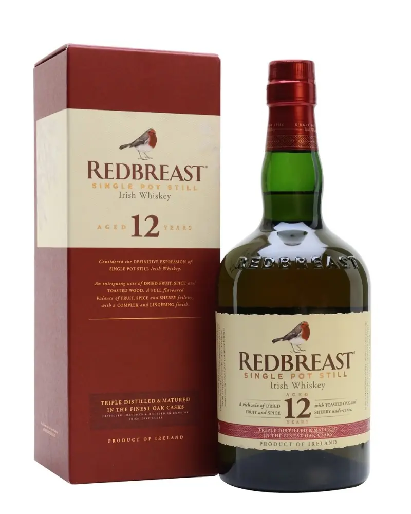 Redbreast Irish Whiskey 12 Year 750ml - 
