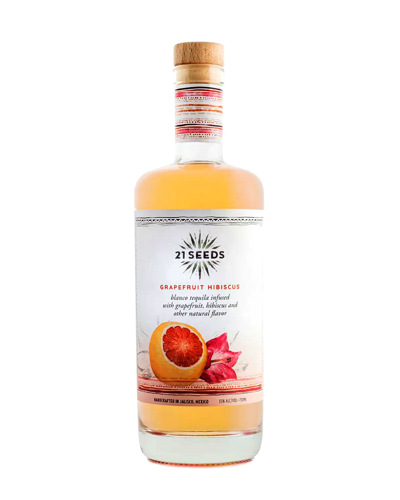 21 Seeds Grapefruit Hibiscus Tequila 750ml 21 Seeds Grapefruit Hibiscus Tequila 750ml