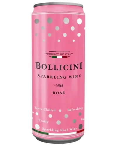 Bollicini Sparkling Rose Cans 250ml