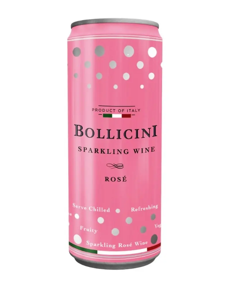 Bollicini Sparkling Rose Cans 250ml