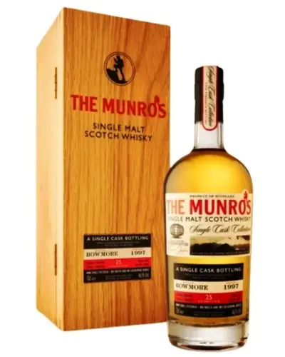 The Munro's 25 Year Old Single Cask Bowmore 700ml