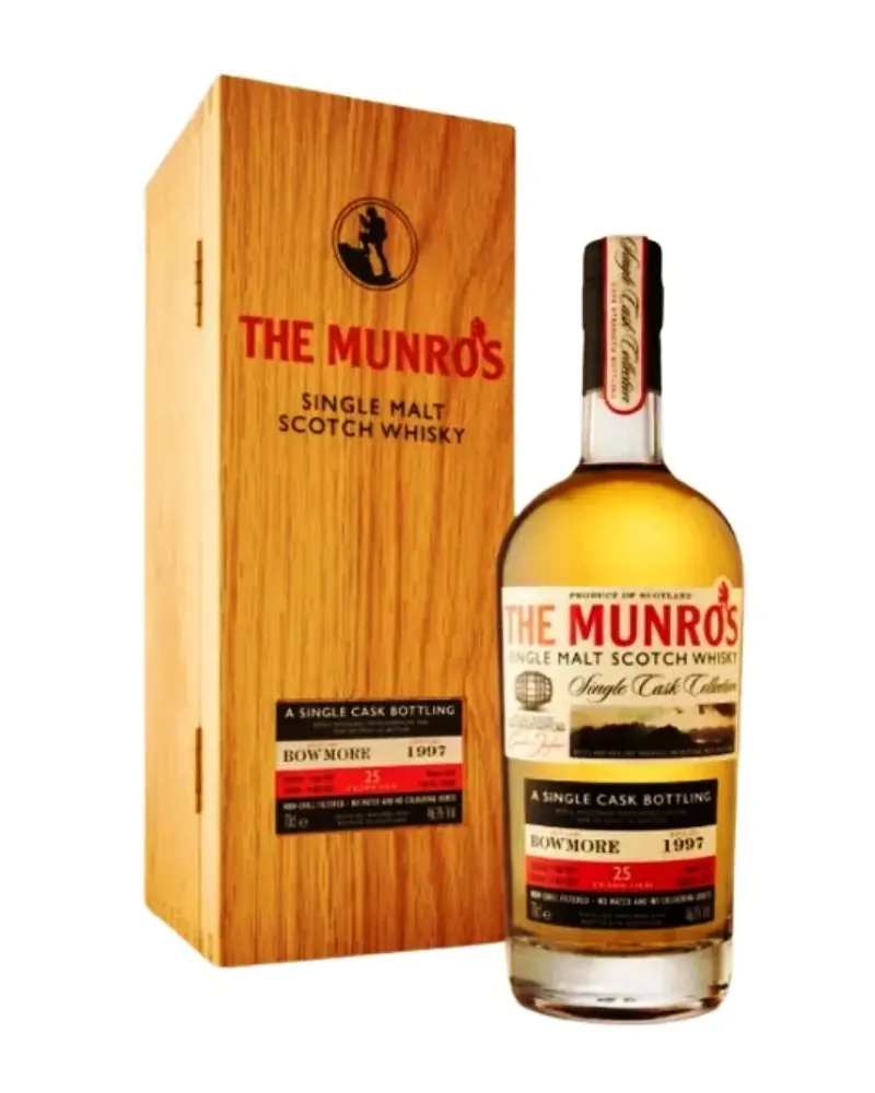 The Munro's 25 Year Old Single Cask Bowmore 700ml