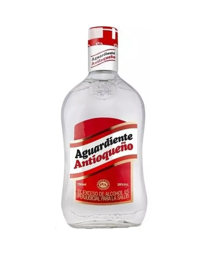 Aguardiente Antioqueño Tapa Roja 750ml