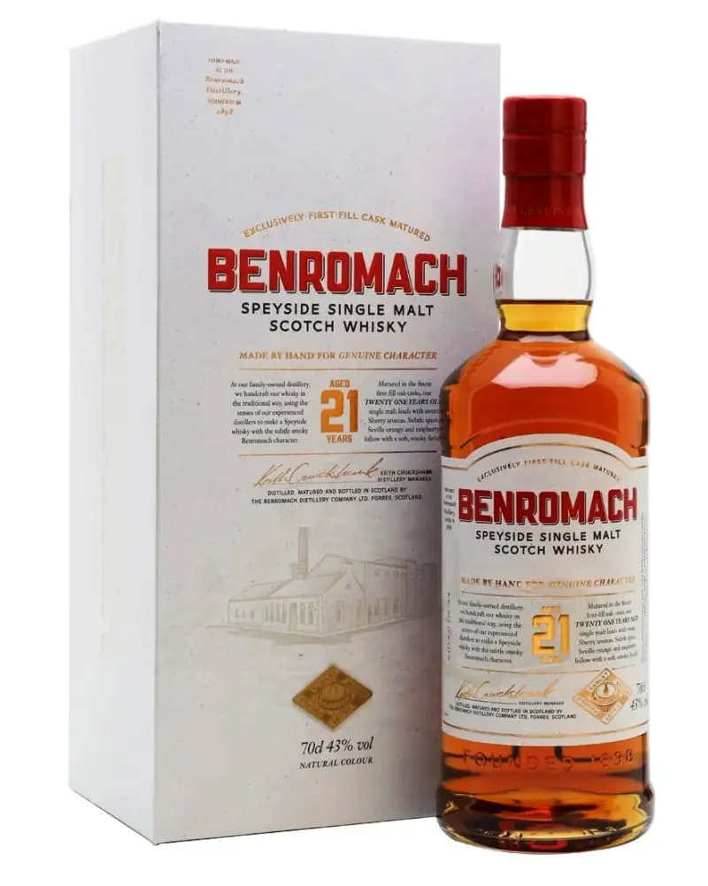 Benromach 21 Year Old Single Malt