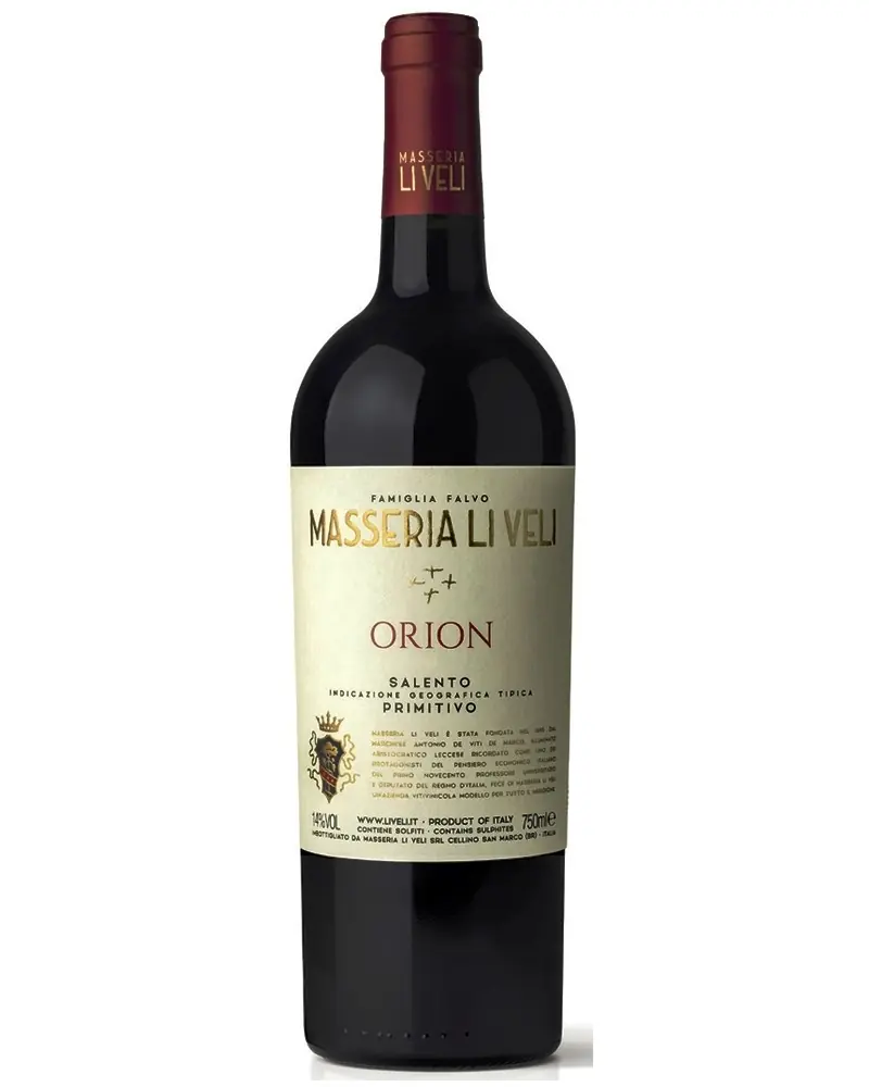 Li Veli Orion Primitivo Salento 750ml