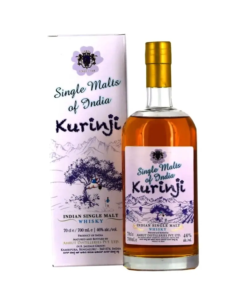 Amrut Kurinji Indian Single Malt Whisky 750ml