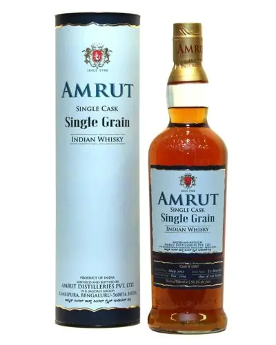 Amrut Single Grain Indian Whisky 750ml