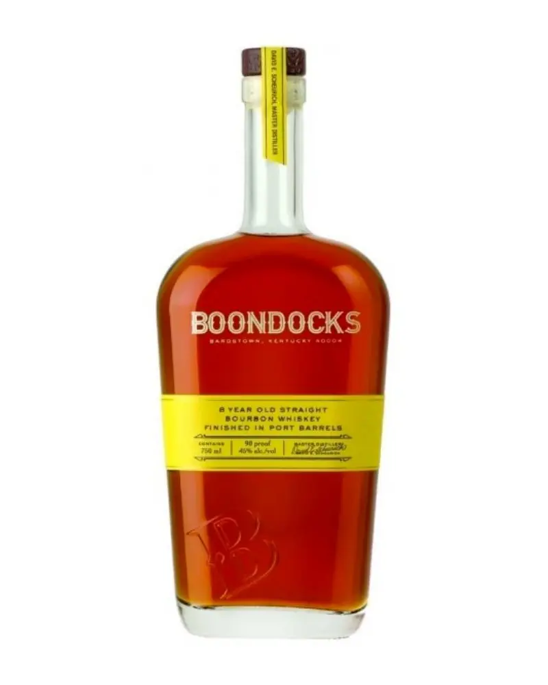 Boondocks Whiskey 8 Year Old Bourbon 750ml