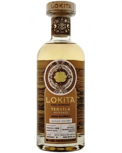 Lokita Reposado Tequila Categoria 100% Agave Azul 750ml