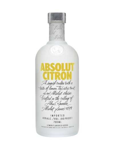 Absolut Vodka Citron 1.75Lt - 