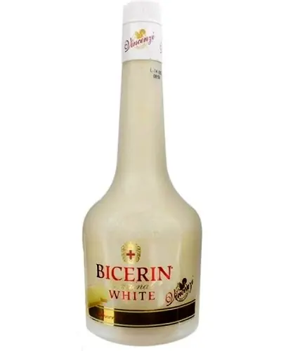 Vincenzi Bicerin Italian White Chocolate Liqueur 1L