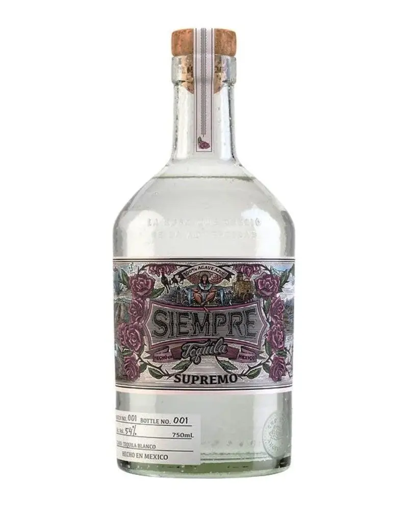 Siempre Tequila Supremo - High-Proof Tahona Blanco 750ml