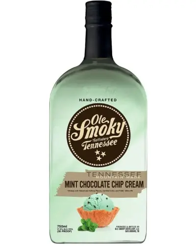 Ole Smoky Mint Chocolate Chip Cream Whiskey 750ml