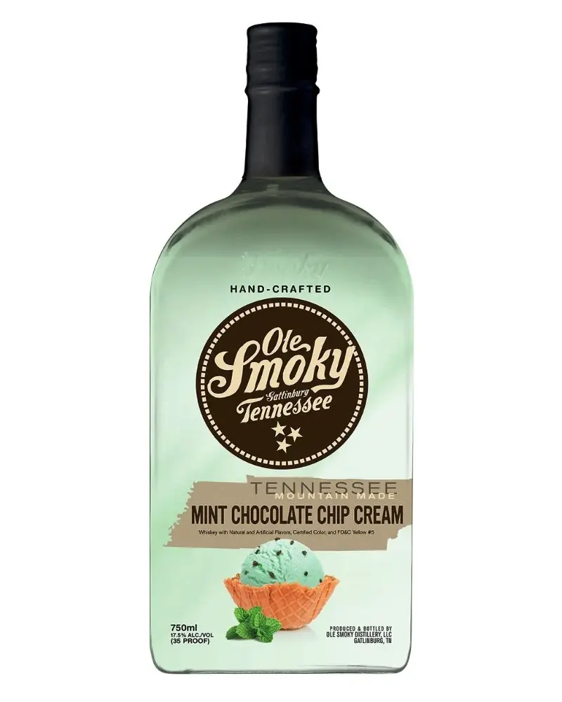 Ole Smoky Mint Chocolate Chip Cream Whiskey 750ml