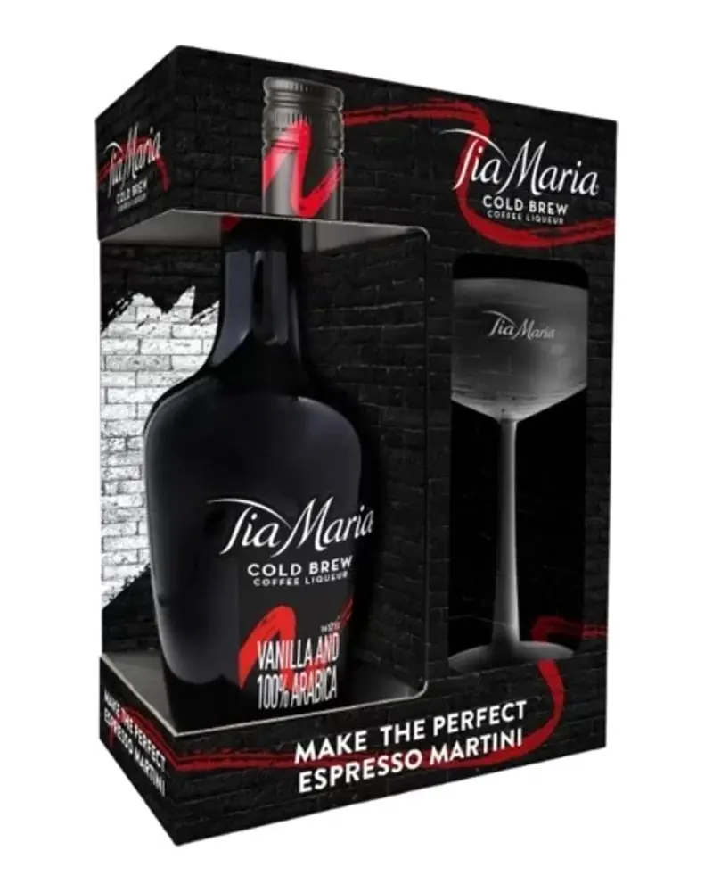 Tia Maria Coffee Liqueur Gift Set 750ml