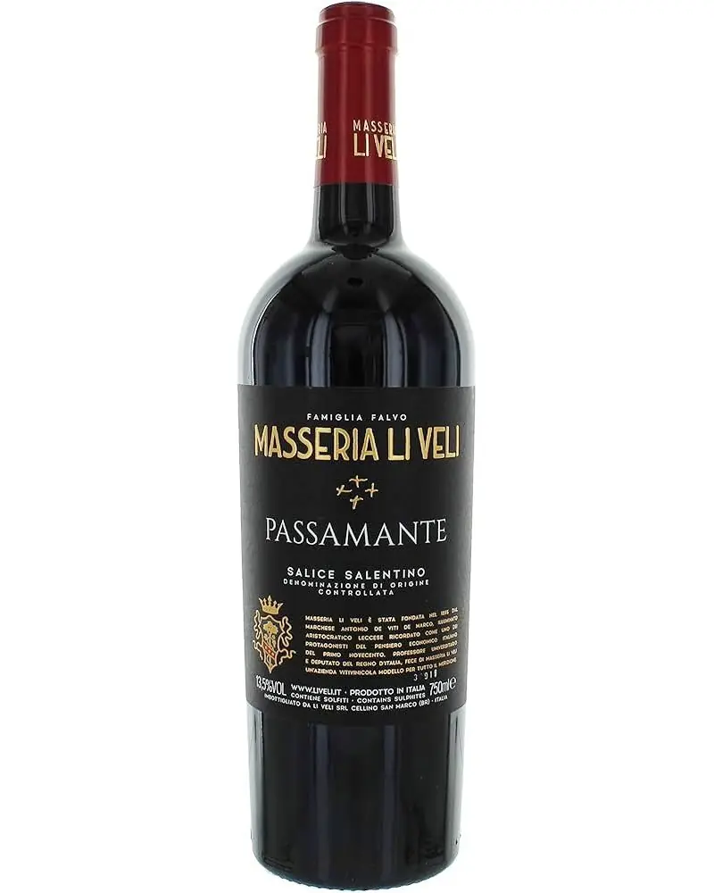 Masseria Li Veli Salice Salentino Passamante 750ml