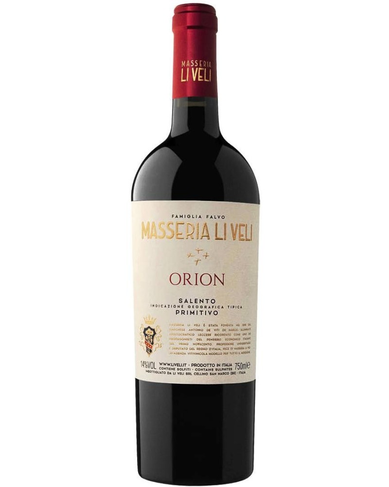 Li Veli Orion Primitivo Salento 750ml