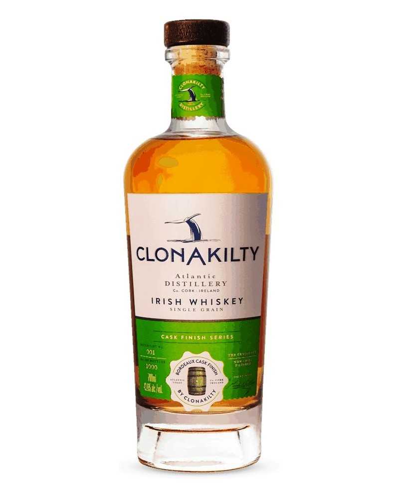 Clonakilty Irish Whiskey Single Grain Bordeaux Finish 750ml