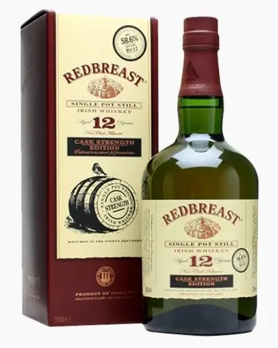 Redbreast Whiskey 12 Years Old Cask Strength 750ml