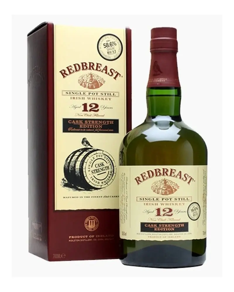 Redbreast Whiskey 12 Years Old Cask Strength 750ml