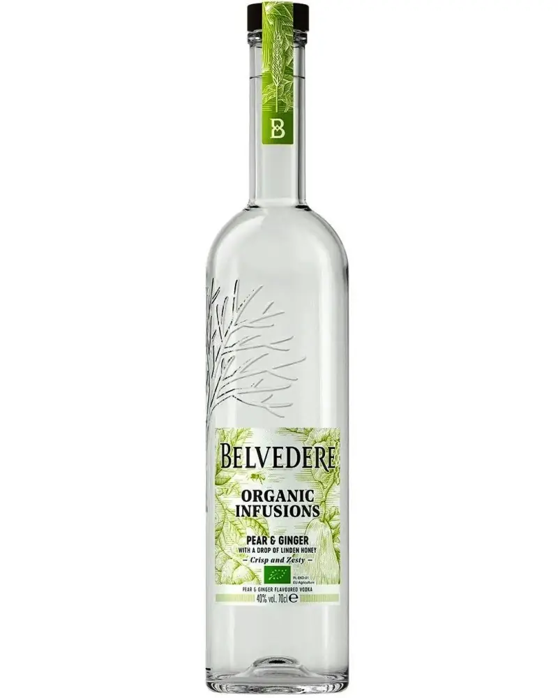 Belvedere Organic Infusions Pear & Ginger 750ml