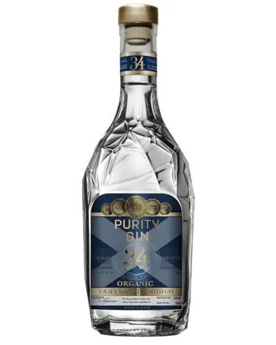 Purity 34 Craft Navy Strength Organic Gin 750ml