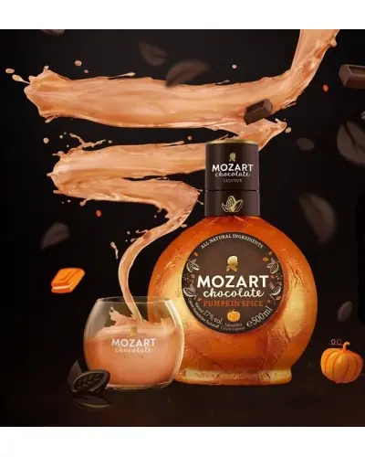 Mozart Pumpkin Spice Chocolate Cream Liqueur 750ml