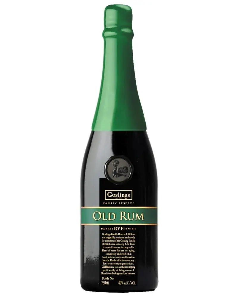 Goslings Rum Family Reserve Old Rum Barrel Rye 750ml