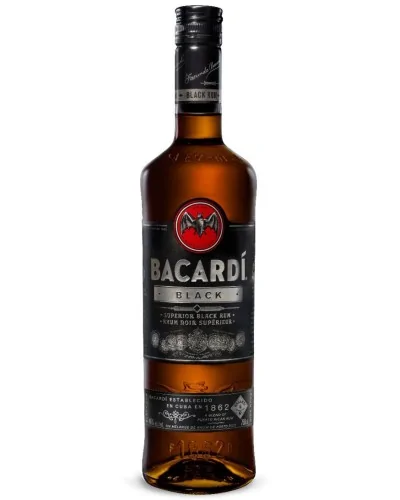 Bacardi Black Rum 1Lt - 