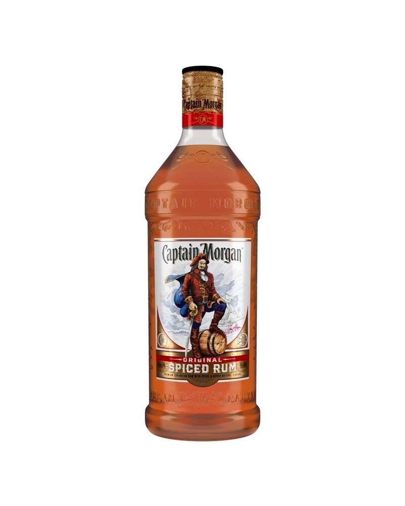 Captain Morgan Rum Original Spiced Plastic 1.75L - 