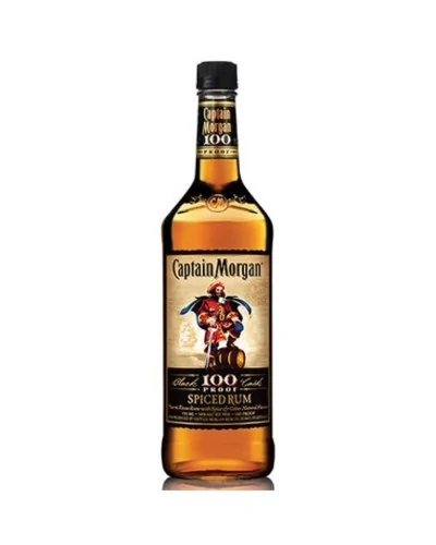 Captain Morgan Rum 100 Proof 1LT - 