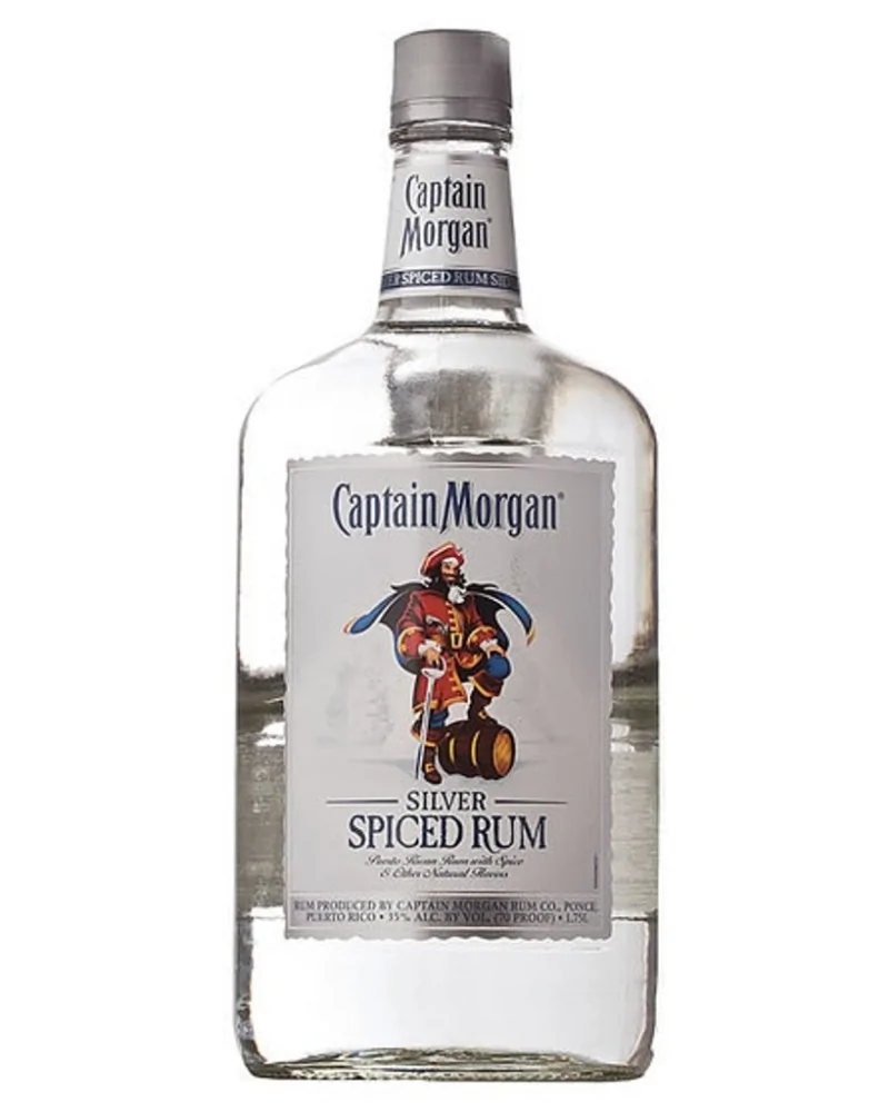 Captain Morgan Rum Silver Spice 1.75L - 