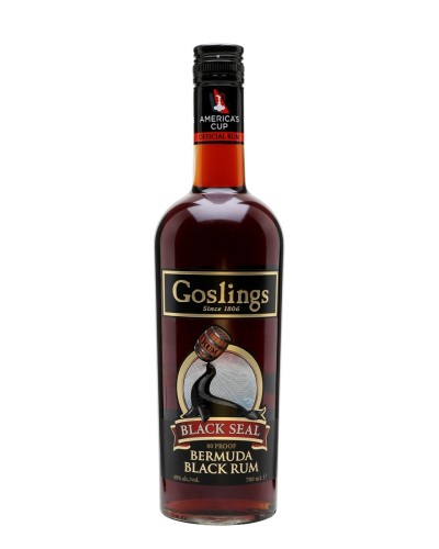 Gosling's Rum Black Seal 80 Proof 1Lt - 