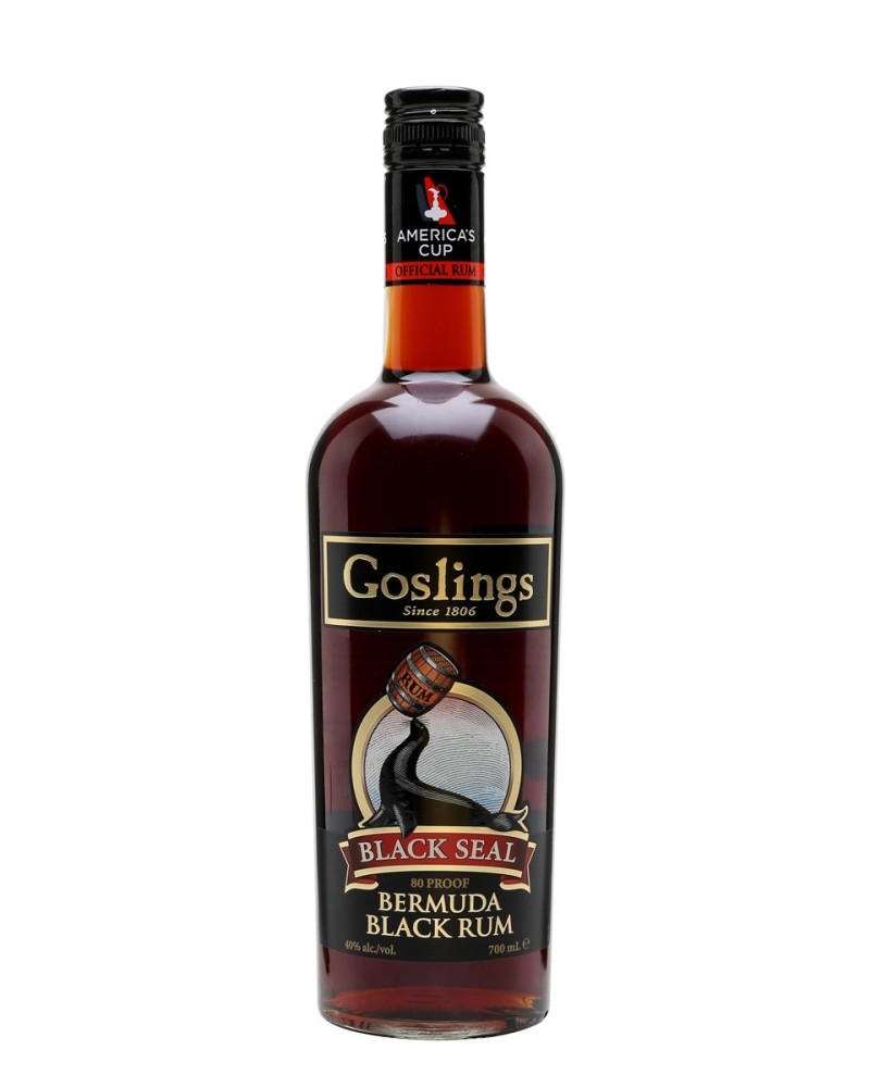 Gosling's Rum Black Seal 80 Proof 1Lt - 