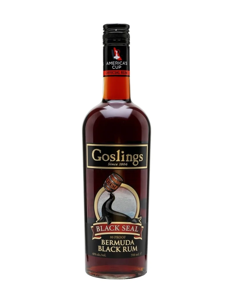 Gosling's Rum Black Seal 80 Proof 1Lt - 