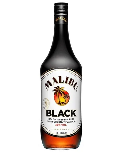 Malibu Black Rum 750ml - 