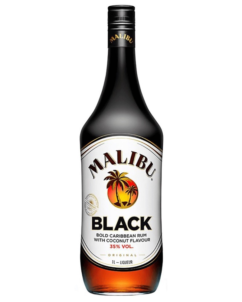 Malibu Black Rum 750ml - 