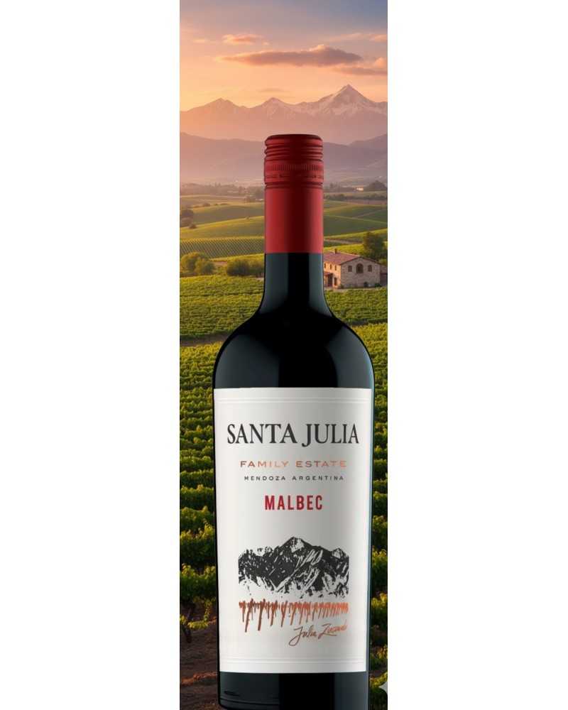 Santa Julia Malbec Family Estate Mendoza 750ml Santa Julia Malbec Family Estate Mendoza 750ml