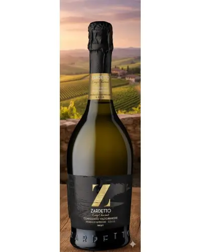 Zardetto Conegliano Valdobbiadene Prosecco Superiore Brut Long Charmat 750ml