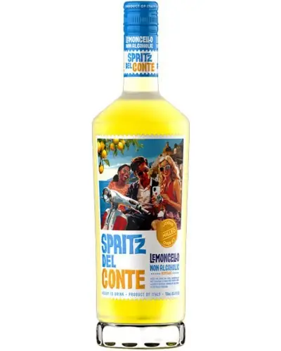 Spritz Del Conte Non-Alcoholic Lemoncello Italian Aperitif-Style Cocktail 750ml