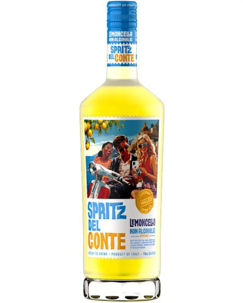 Spritz Del Conte Non-Alcoholic Lemoncello Italian Aperitif-Style Cocktail 750ml